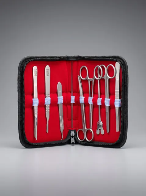 Estuche Quirurgico de 9 piezas