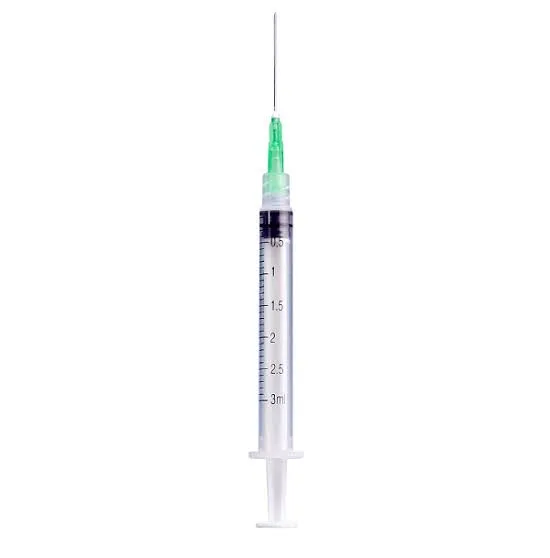 Jeringa Hipodermica Esteril de 3 ml