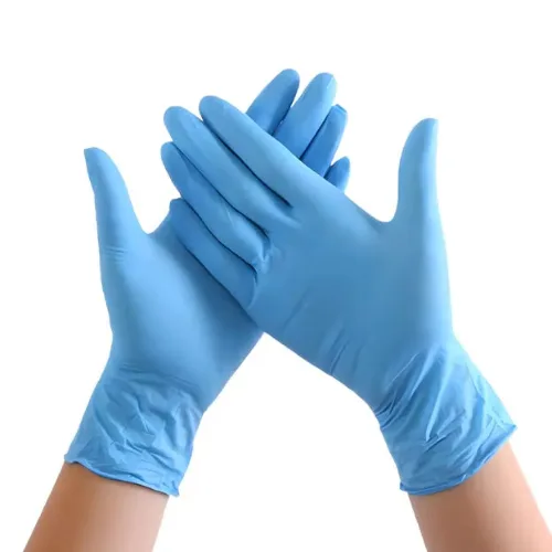 Guantes de Nitrilo Celeste