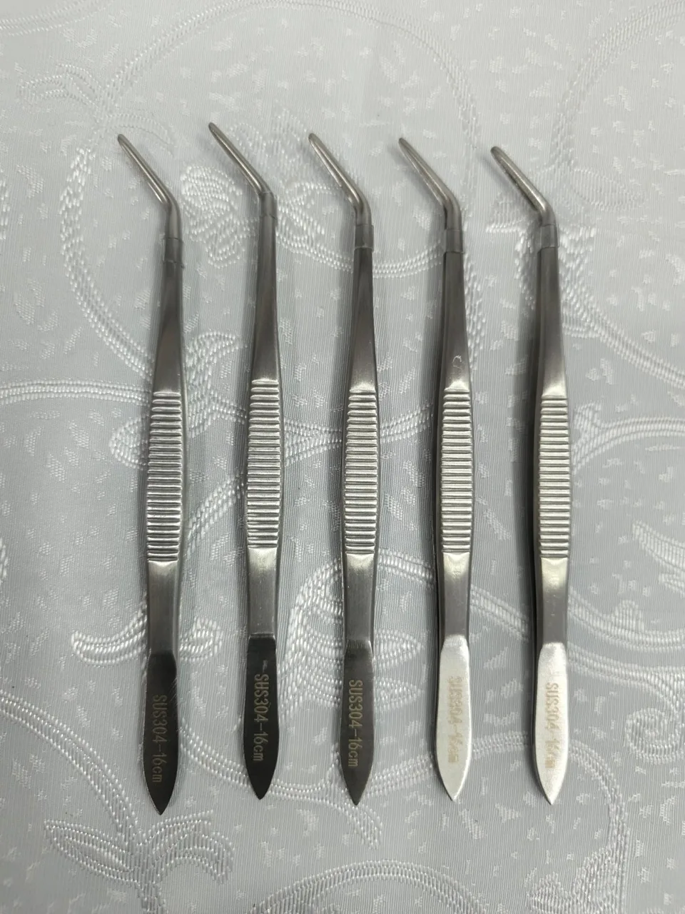 Pinza Anatomica curvo